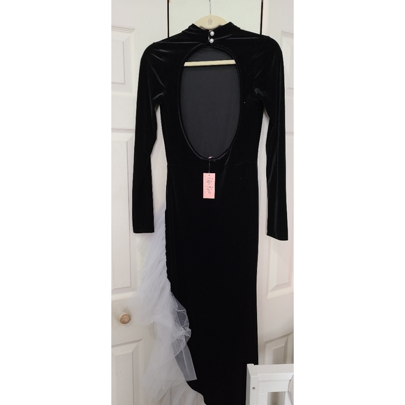 Lilly's Kloset asymmetric tulle dress - Picture 2 of 3